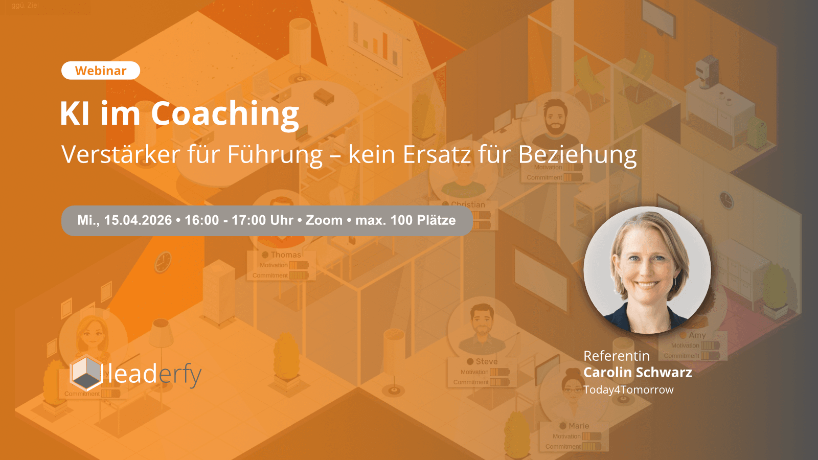 KI im Coaching – Webinar Banner